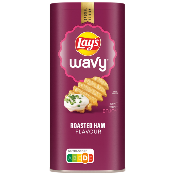 Lays Wavy Mature Roasted Ham