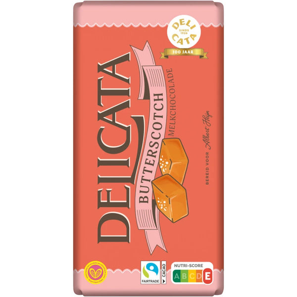 Delicata Reep butterscotch melkchocolade