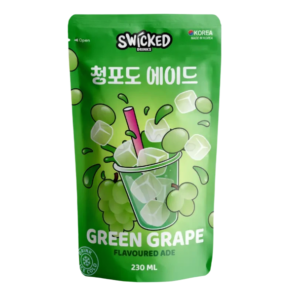 Swicked Green grape ade