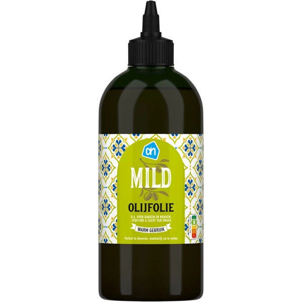 Mild olijfolie knijpfles