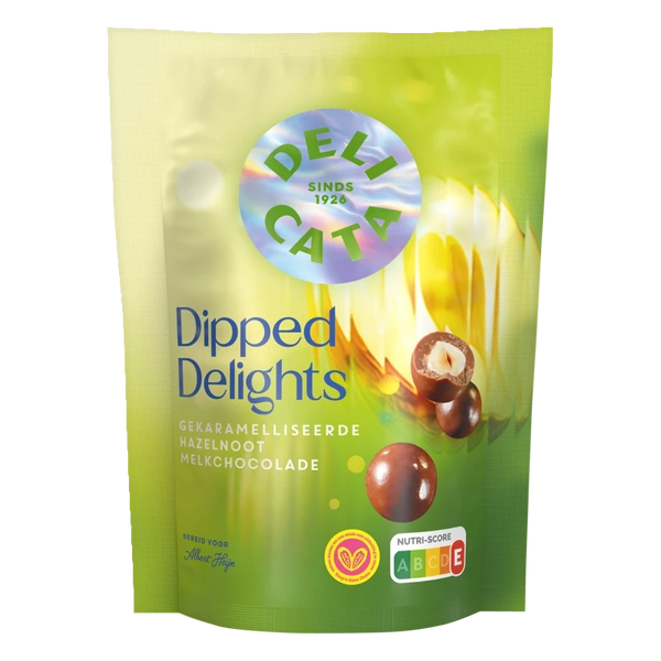 Delicata Dipped delights hazelnoot melkchocolade