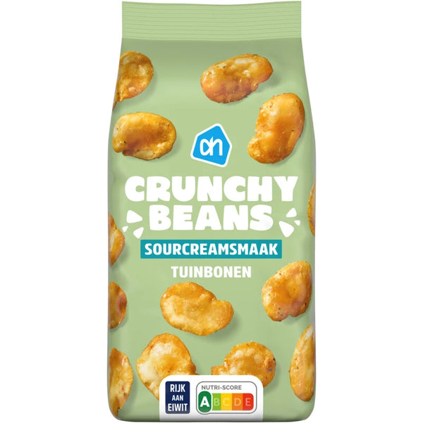 Crunchy beans sourcreamsmaak tuinbonen