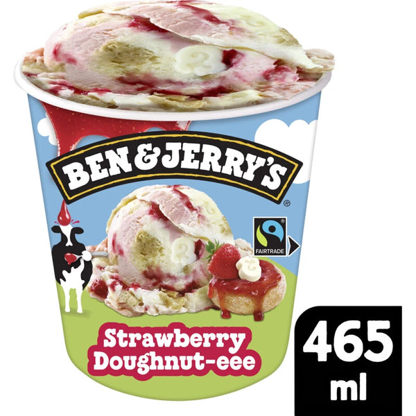 Ben & Jerry's Strawberry Doughnut