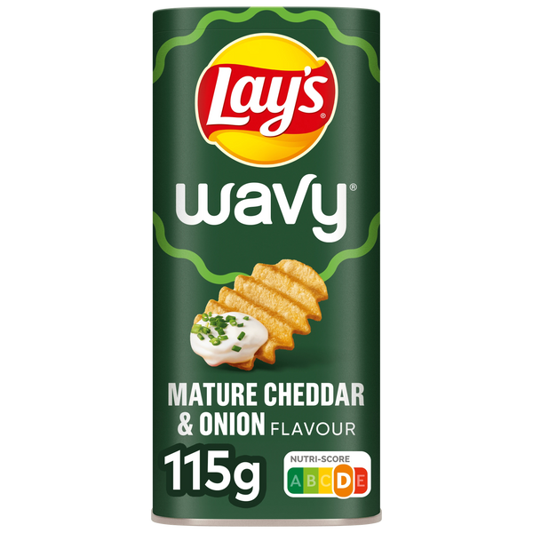 Lays Wavy Mature Cheddar & Onion
