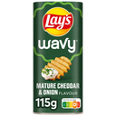 Lays Wavy Mature Cheddar & Onion
