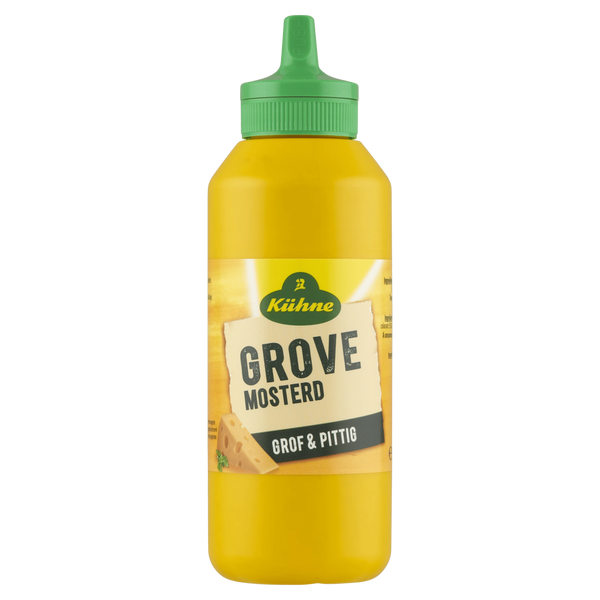 Kuhne Grove Mosterd knijpfles