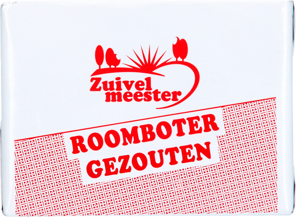 Zuivelmeester gesalzene Butter