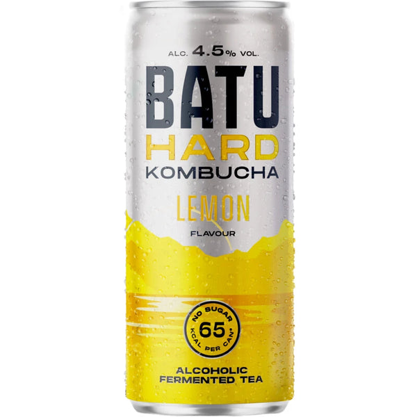 Batu Hard kombucha lemon flavour