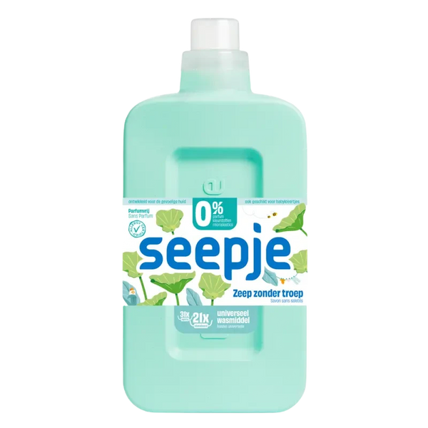 Seepje Wasmiddel universeel parfumvrij