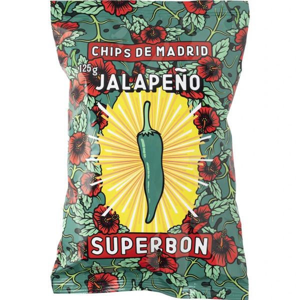 Superbon Chips de Madrid jalapeno