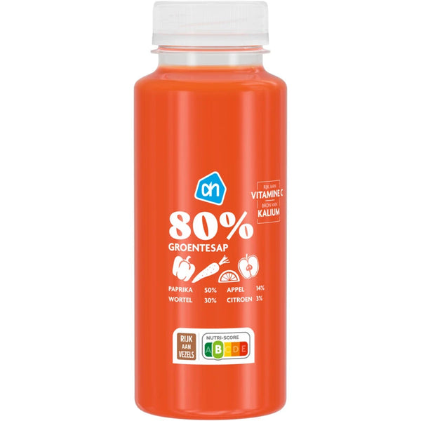 80% Groentesap paprika wortel