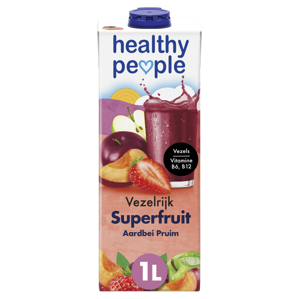 Healthy People Happy Belly Aardbei-Pruim