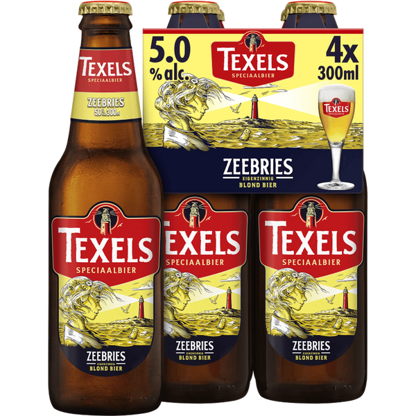 Texels Sea Breeze Blond beer bottle