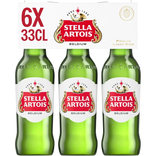 Stella Artois Belgian lager 6-pack