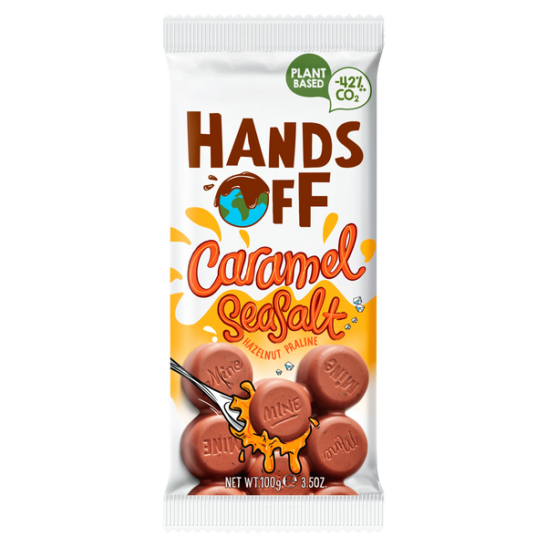 Hands off Vegan caramel sea salt