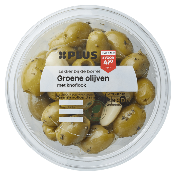 Olijven met knoflook