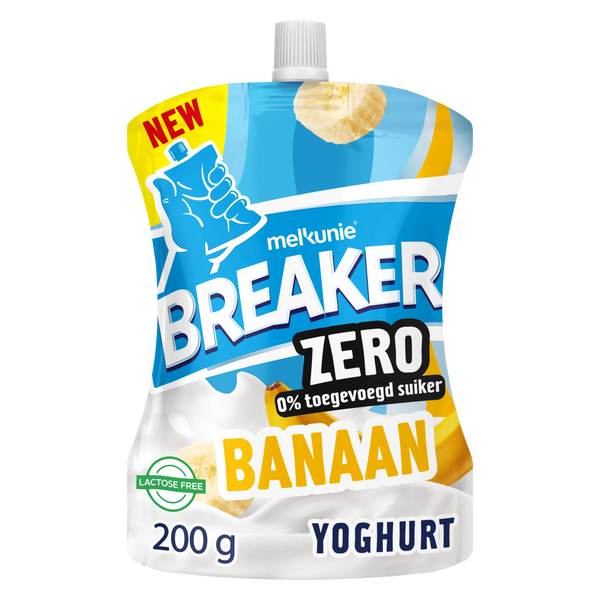 Melkunie Breaker zero banaan Yoghurt