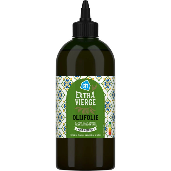 Extra vierge olijfolie knijpfles