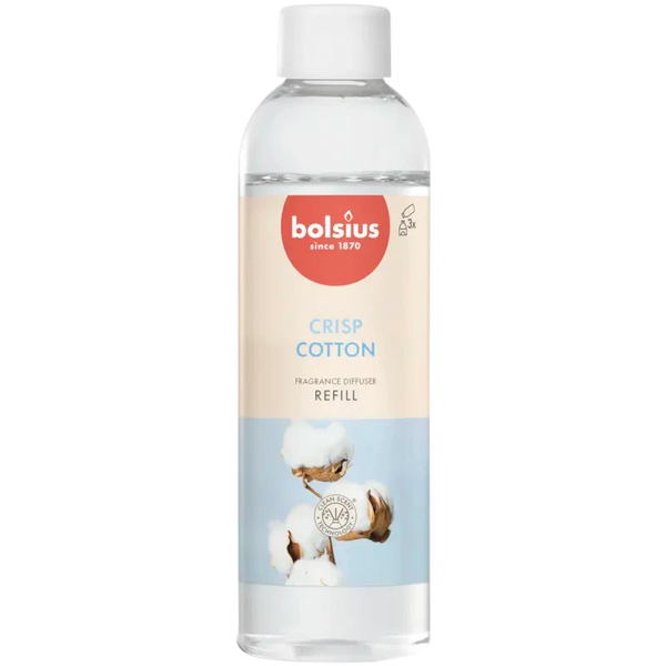 Bolsius Navulling geurstokjes crisp cotton