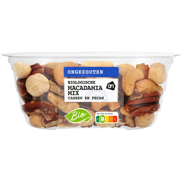 Biologisch Macadamiamix ongezouten