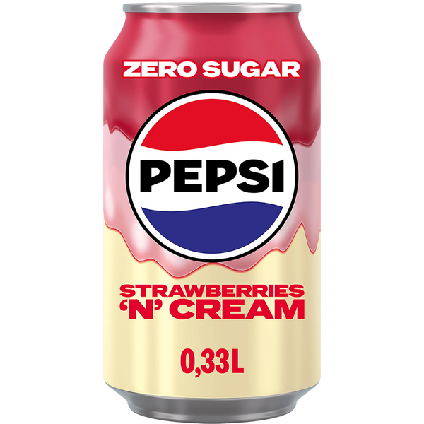 Pepsi Treats Zero Erdbeer-Cream-Soda