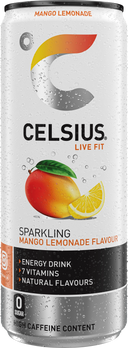 Celsius Mango lemonade