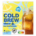 Cold brew ice tea lemon