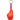 Oranje sleutelhanger foam hand