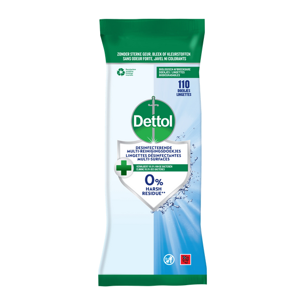 Dettol Wipes Hygiene 110pcs