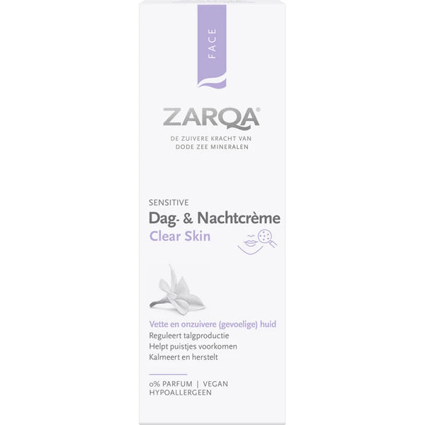 Zarqa Clear skin dag- en nachtcreme
