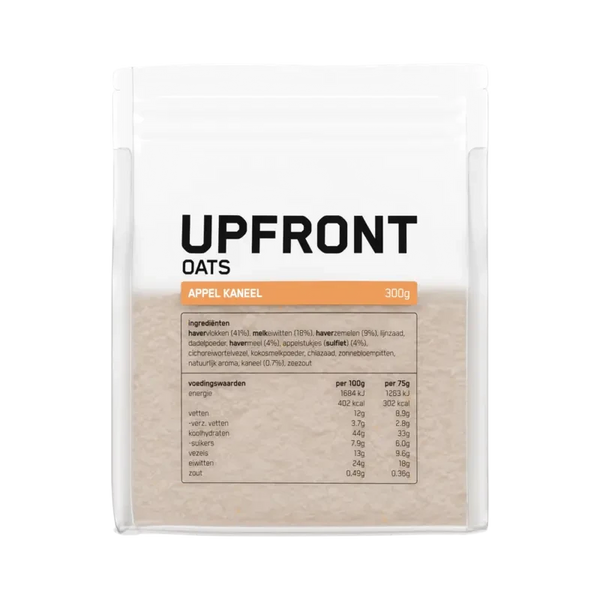 Upfront Oats appel kaneel smaak