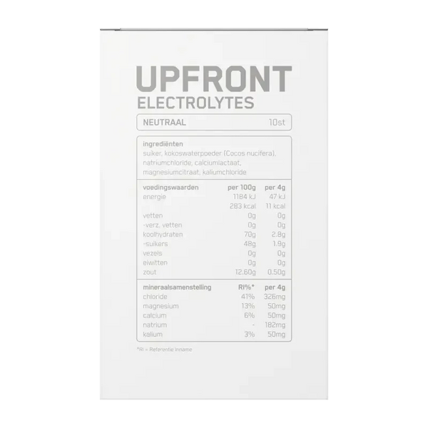 Upfront Electrolytes neutraal
