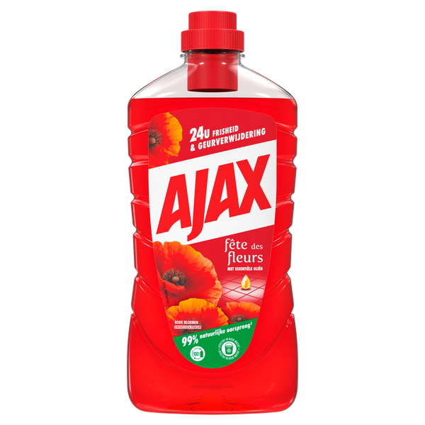 Ajax Allzweckreiniger Rote Blumen