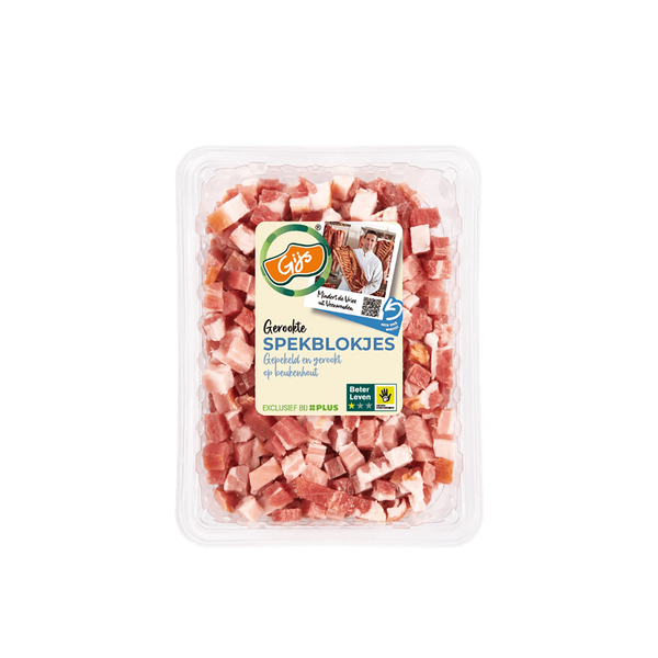 GIJS Gerookte Spekblokjes