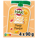 Hak Knijpfruit mango 0% 4-pack