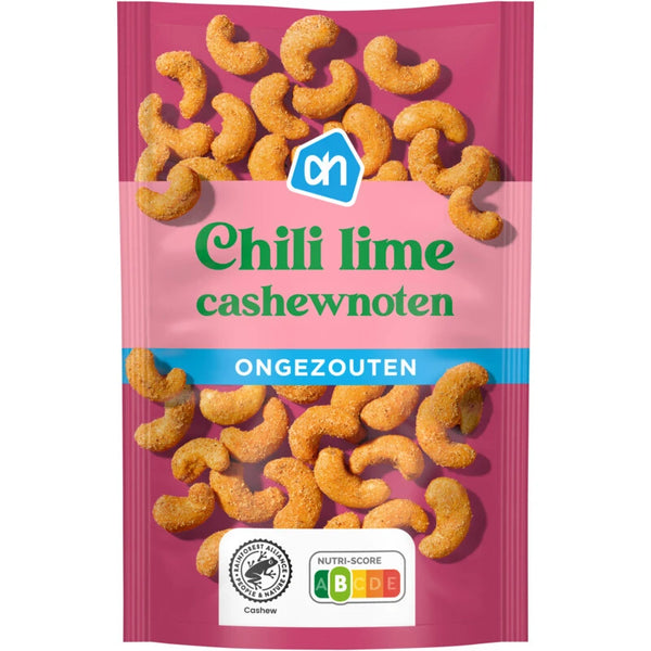 Chili lime cashewnoten ongezouten