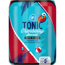 Tonic cranberry flavour zero 4-pack