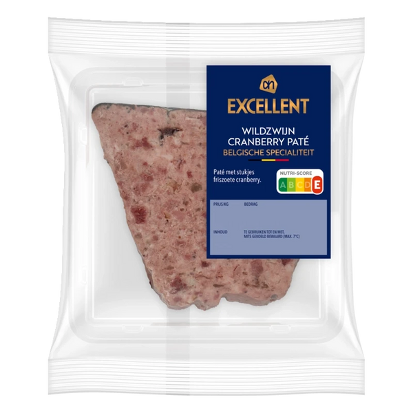 Excellent Paté wildzwijn cranberry