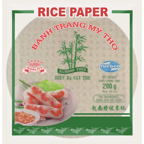 Bamboo Tree Rice Paper 22cm