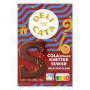 Delicata Chocoladeletter cola smaak knettersuiker