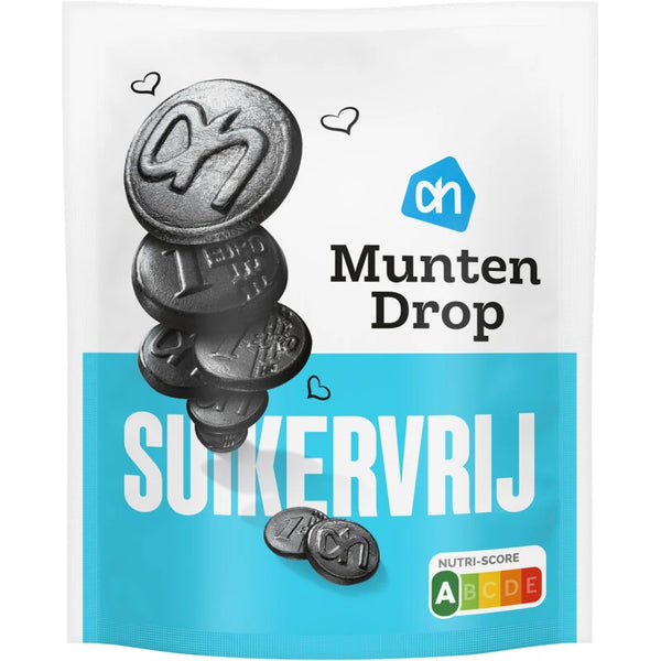 Munten drop suikervrij