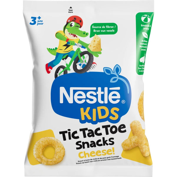Nestlé Kids tic tac toe snacks cheese 3+ jaar