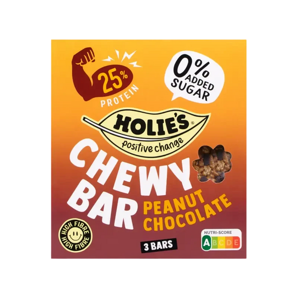 Holie's Chewy bar peanut chocolate