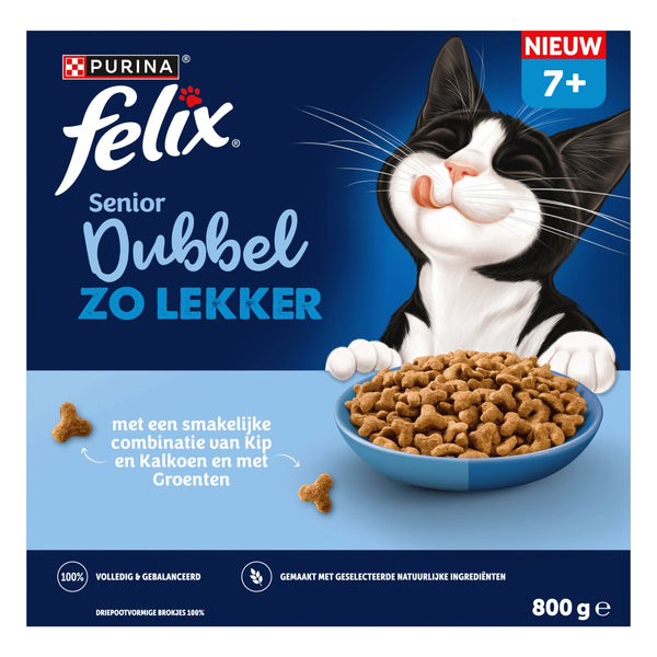 Felix doppelt so lecker Senior Pute & Gemüse