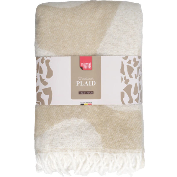 Tutti Mistral Home Plaid organisch beige