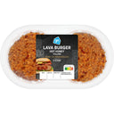 BBQ lava burger hot honey