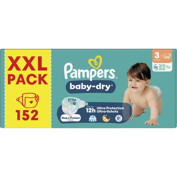 Pampers Baby-Dry diapers size 3 XXL pack
