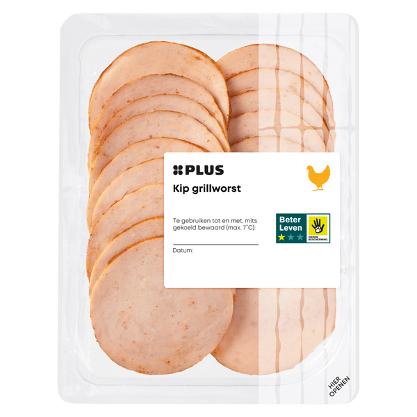 Grilled chicken sausage