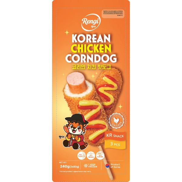 Rengi koreanischer Hähnchen-Corndog