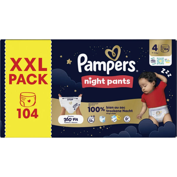 Pampers Night Pants size 4 XXL pack